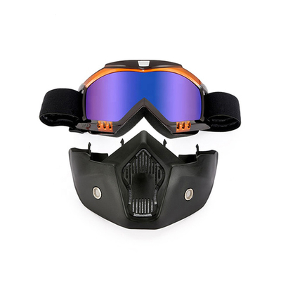 Dust Proof White Motocross Goggles Multipurpose For Outdoor Sports