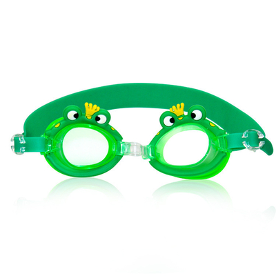 Cartoon Wide View Cute Animal Anti Fog Swimming Goggles UV400 For Kids
