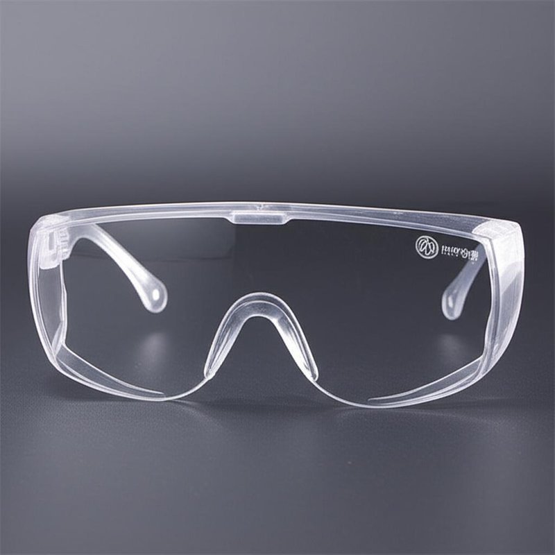 Clear Lens Color Anti-scratch Safety Glasses Goggles with Customized Logo and UV Protection