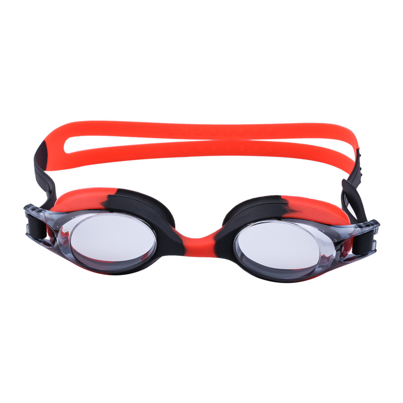 Silicone Nose Bridge Clear Swimming Goggles Adjustable For Kids Adult Youth